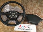 Cụm vô lăng 4 trấu xe Mitsubishi Pajero chính hãng