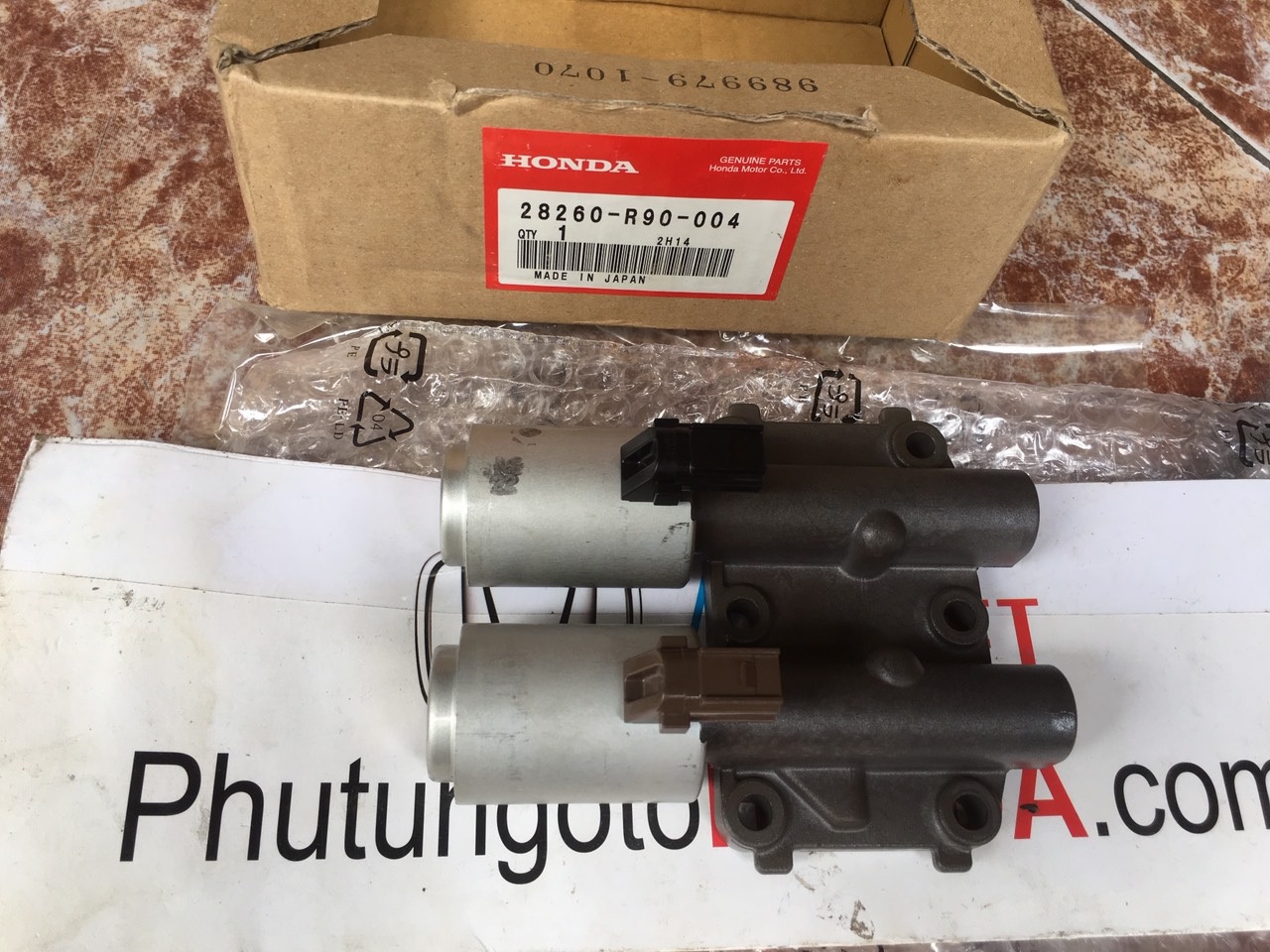 Van solenoid điện từ mở van dầu hộp số xe Honda CRV