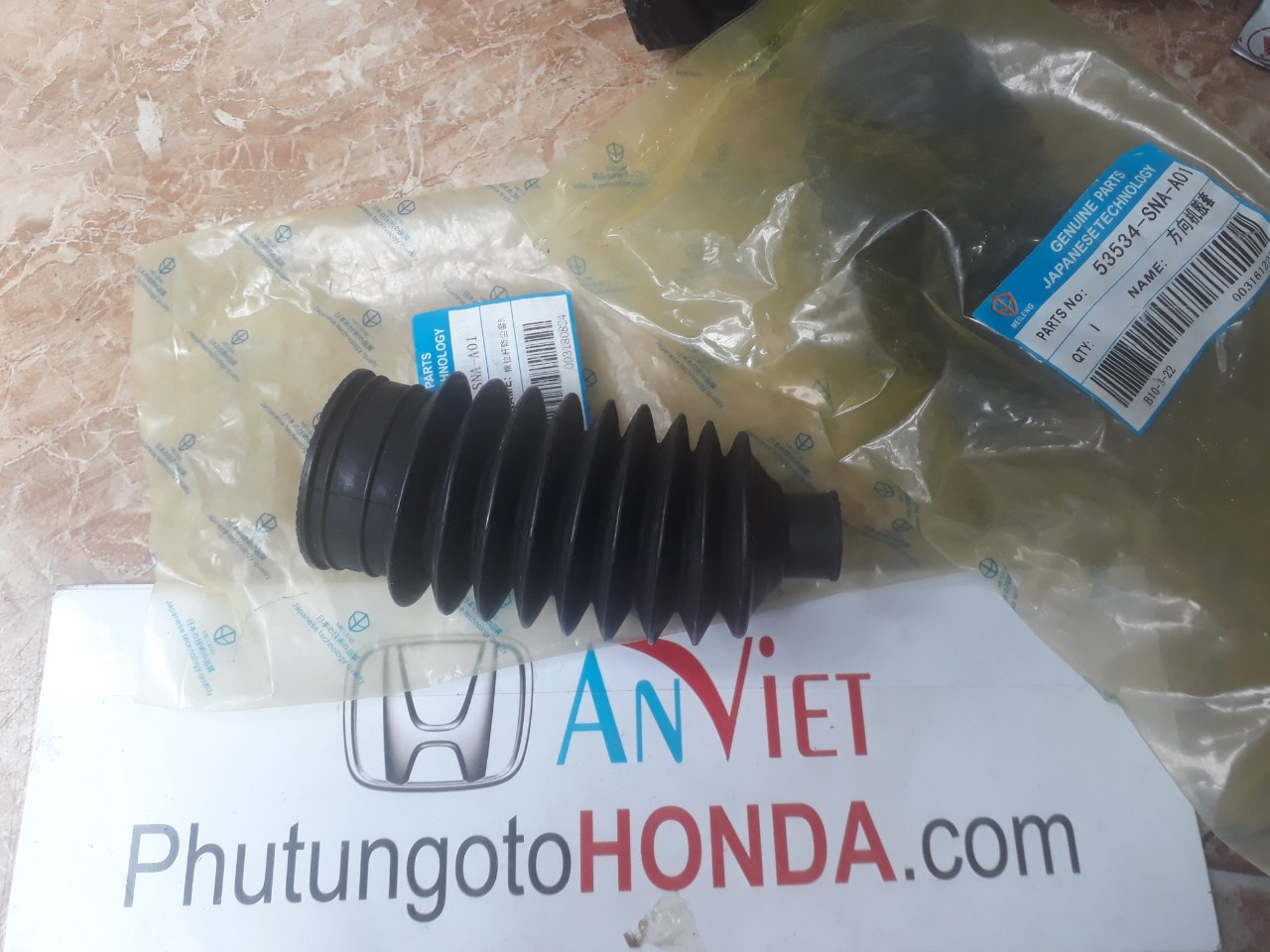 Cao su chụp bụi thước lái honda CIVIC