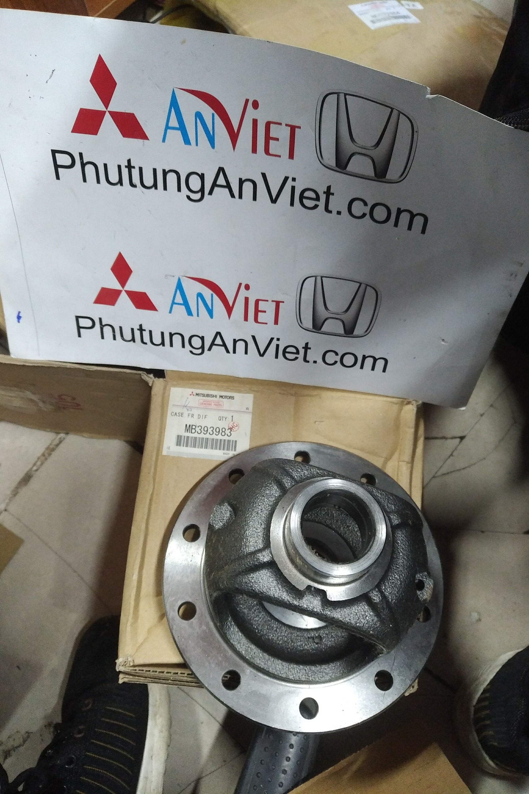 Nắp vỏ vi sai cầu trước Mitsubishi Pajero Sport 
