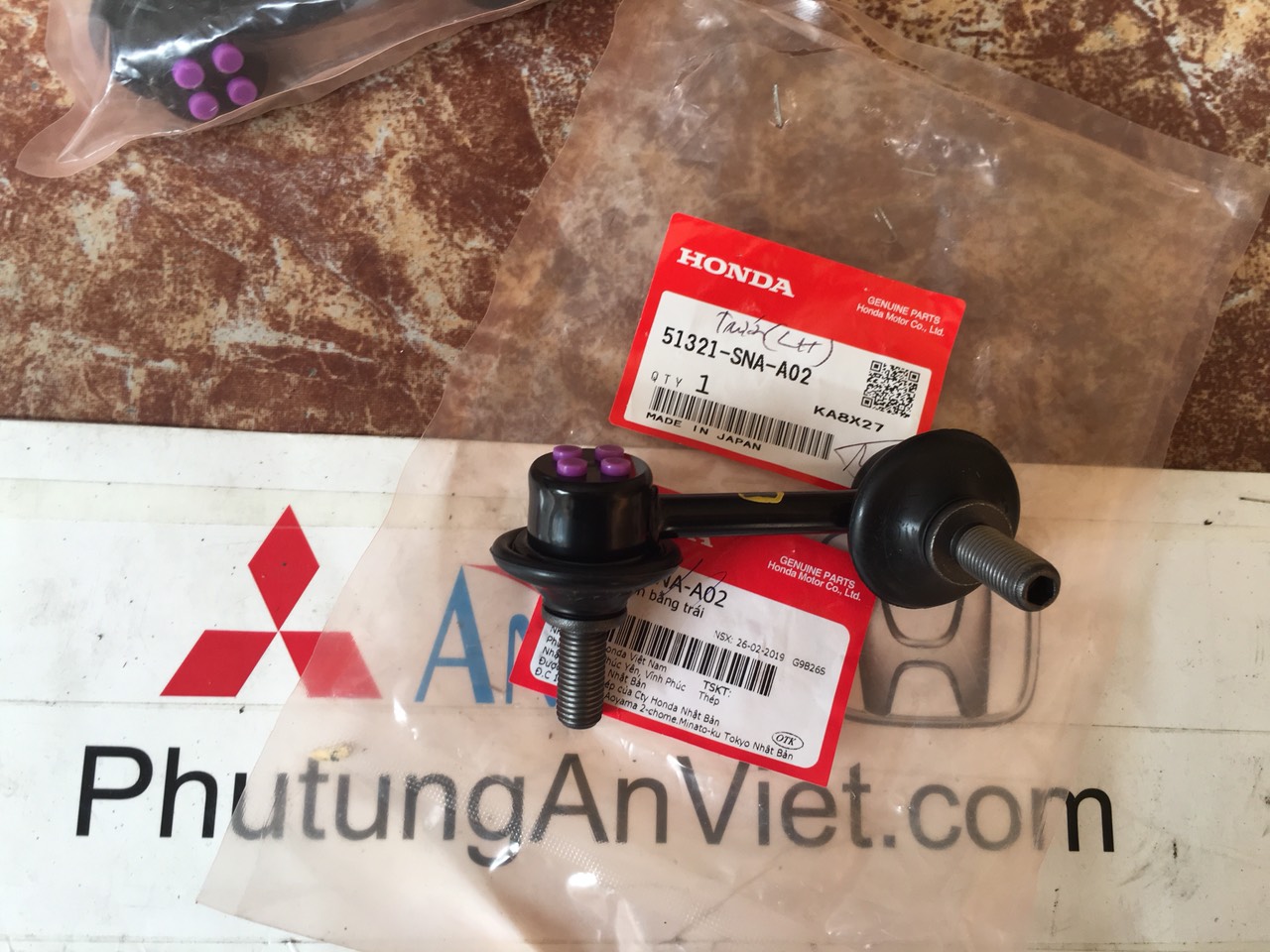 Rô tuyn cân bằng trước xe honda CIVIC